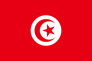 National Flag Of Tunisia